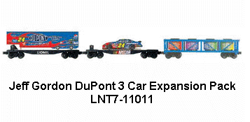 lionel nascar train set
