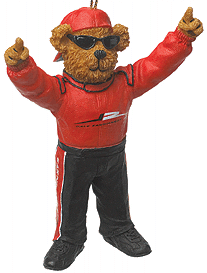 2004 Dale Earnhardt Jr Resin Bear Ornament