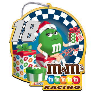 2008 Kyle Busch M&M's Ornament by Wincraft