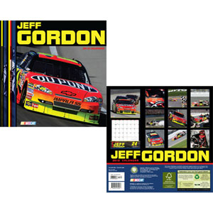 2010 Jeff Gordon 12X12 Time Factory Calendar