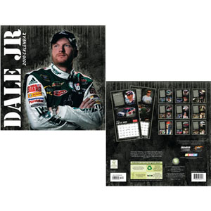 2010 Dale Earnhardt JR 12X12 Time Factory Calendar