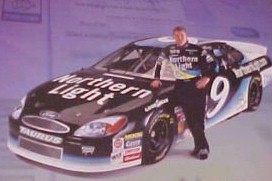 2000 Jeff Burton 1/24th Northern Light Preferred Series c/w bank