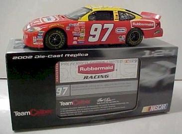 2002 Kurt Busch 1/24th Rubbermaid "Little Tykes" Preferred Series c/w car