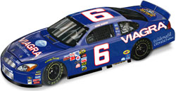 2005 Mark Martin 1/24th Viagra "Strohs" Throw Back Preferred Series c/w car