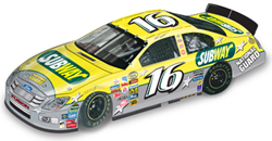 2006 Greg Biffle 1/24th Subway Preferred Series car