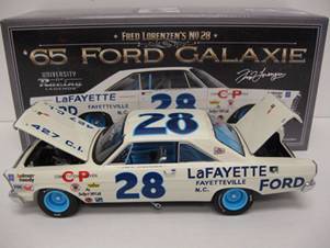 1965 Fred Lorenzen 1/24th LaFayette Ford "Galaxie"